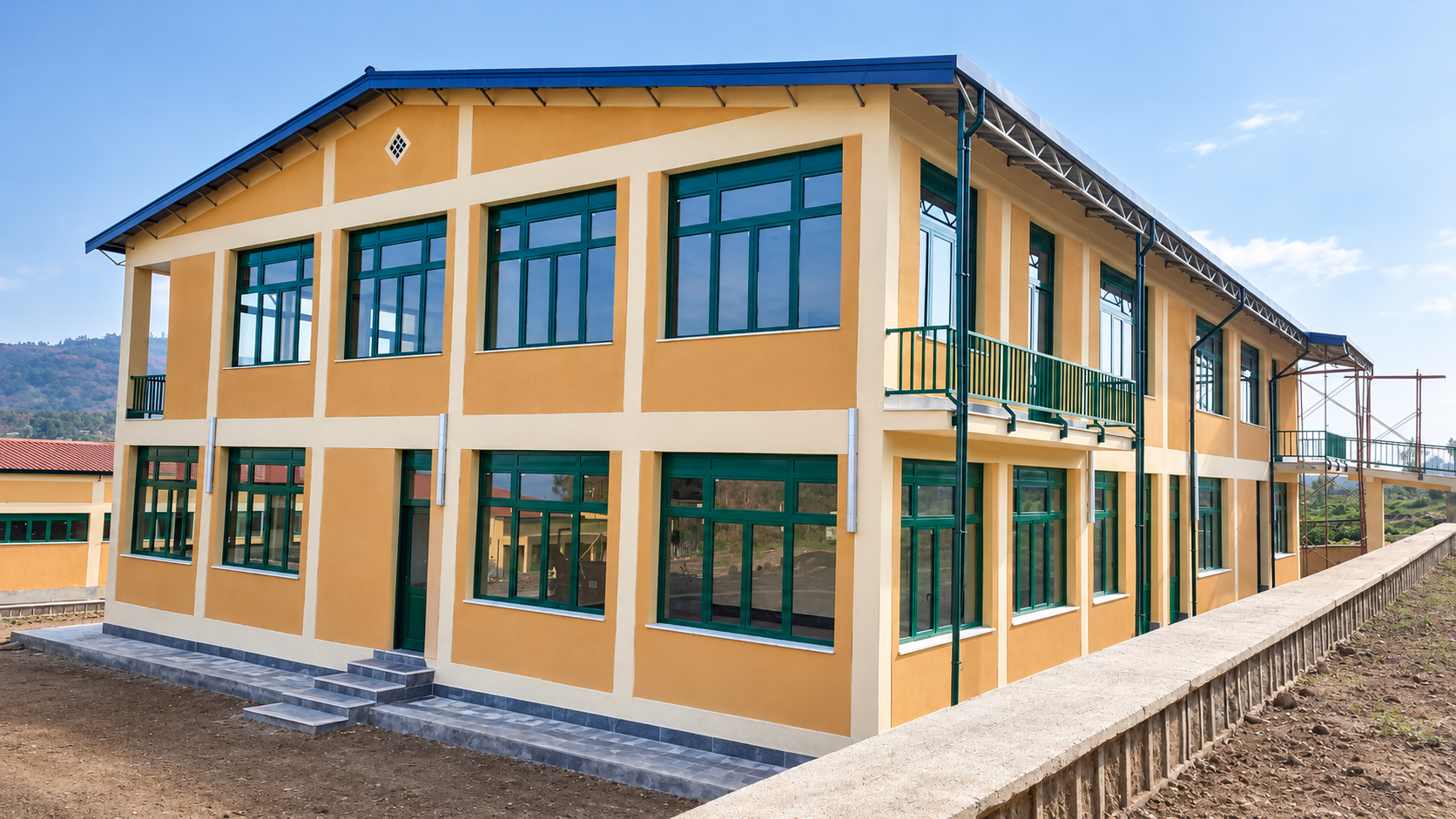 ECUSTA Classrooms & Internal Roads — completed by Cherenet